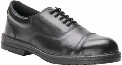 Portwest Pantofi de protectie pentru manageri, bombeu metalic - Portwest Oxford S1P - 46 (FW47BKR46)