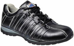 Portwest Pantofi de protectie cu bombeu metalic, talpa antiderapanta - Portwest Arx S1P - 46 (FW33BKR46)