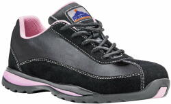Portwest Pantofi de protectie de dama cu bombeu metalic, talpa antiderapanta - Portwest Steelite S1P - roz, 38 (FW39BPR38)