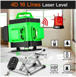 Ryodel Laser auto-nivelare cu telecomanda laser de nivelare cross-line 360 (C46)