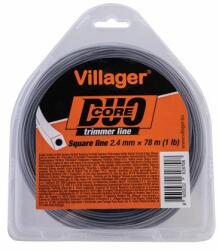 Villager Fir patrat nailon pt trimmer 2.4MM X 15M - DUO CORE - VILLAGER (068391)