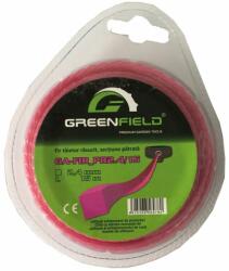Green Field Fir din nailon pătrat răsucit pentru motocoase 2.4mm Greenfield (GA-FIR_PR2.4/15)