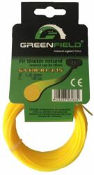 Green Field Fir din nailon rotund pentru motocoase 1.3mm Greenfield (GA-FIR_R1.3/15)