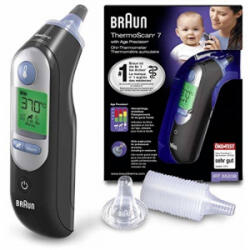 Braun ThermoScan 7 Infra lázmérő, fekete, IRT6520BK