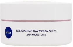 Nivea Nourishing Day Cream SPF15 tápláló nappali arckrém fényvédelemmel száraz bőrre 50 ml nőknek