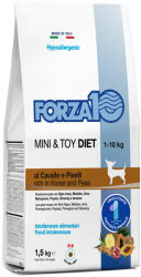 FORZA10 2x1, 5kg FORZA10 Mini & Toy Diet ló & borsó száraz kutyatáp