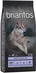 Briantos 2x12kg Briantos Adult kacsa & burgonya - gabonamentes száraz kutyatáp 10% árengedménnyel