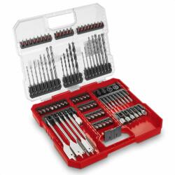 Einhell XL-CASE Komplett fúrókészlet + bitek és foglalatok, 95db (49108788)