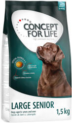 Concept for Life 1, 5kg Concept for Life Large Senior száraz kutyatáp 15% árengedménnyel
