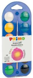 Primo Vízfesték PRIMO 25 mm ecsettel 12 színű - rovidaruhaz