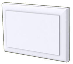 ANRO Kváderkő-02 (34x24 cm) polisztirol díszkocka - natúr (Kváderkő-02)