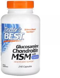 Doctor's Best Glucosamine Chondroitin MSM with Optimsm (240 Capsules)