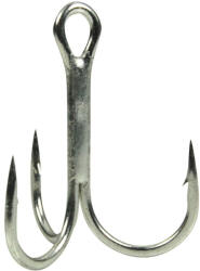 Gamakatsu Preda 18 Treble Hooks Tin Háromágú Füles, Szakállas Horog #6 (149397-600)