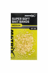 Matrix Super Soft Bait Bands Közepes Pelletkarika 100db (GAC454)