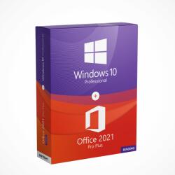 Microsoft Pachet Windows 10 Pro + Office 2021 Pro Plus (binding) (Windows10-Office2021PRO-binding)