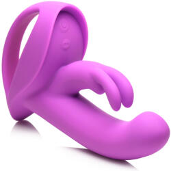 Inmi Come-Hither Rocker 10X Come Hither Silicone Vibrator Purple Vibrator