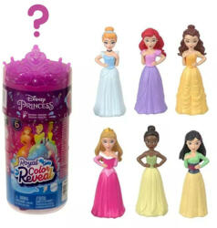 Mattel Disney hercegnők Color Reveal meglepetés mini baba - Királyi parti (HPX39) - xtrashop