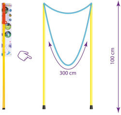 Tuban PRO óriás szappanbuborék pálca - 100 cm (TU3611) - xtrashop