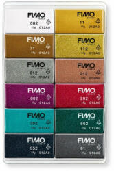 FIMO FIMO Effect Glitteres szinező anyag 12x25g - Vegyes színek (8013C12-4)