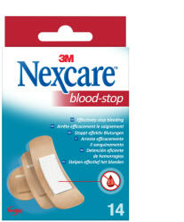 Nexcare sebtapasz blood-stop vérzéscsillapító vegyes 14 db - mamavita