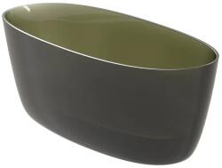 RIHO Oval Frosted Forest szabadon álló kád, anyaga Solid Surface, 175x80cm, Zöld B152002F03 (B152003F03)