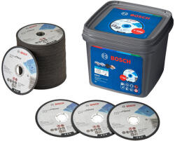 Bosch Vágókorong fémre 125 x 1, 0 x 22, 2 mm Standard for Metal vödrös kiszerelés (100 db) (061599765G)