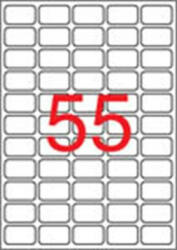 APLI Etikett, univerzális, 36, 8x23, 8 mm, eltávolítható, kerekített sarkú, APLI, 5500 etikett/csomag, APLI (LCA03051)