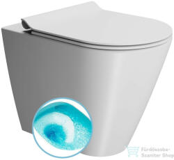 SAPHO GSI KUBE X SWIRLFLUSH fali WC, 36x55cm, dual-matt fehér (941009) (941009)