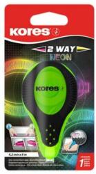 Kores Hibajavító roller, 4, 2 mm x 8 m, KORES "2WAY Neon", vegyes színekben (IK84321) - jatekotthon
