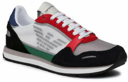 Giorgio Armani Sneakers Emporio Armani X4X537 XM678 N640 Navy/Grey/Red/O. Wht Bărbați