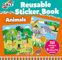 Galt : Újraragasztható matricás könyv - Állatok