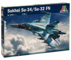 Italeri: Sukhoi Su-34/Su-32 FN repülőgép makett, 1: 72