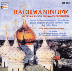  Suites I & Ii - For Piano And Orchestra Cd