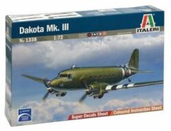  Italeri: Dakota Mk. III repülőgép makett, 1: 72