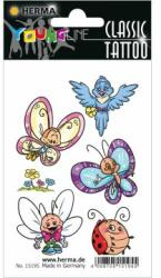  Herma: pillangók és barátaik tetoválás