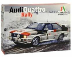  Italeri: Audi Quattro Rally autó makett, 1: 24