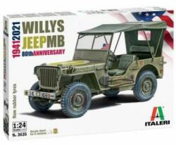 Italeri: Jeep Willys MB terepjáró makett, 1: 24