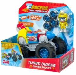 T-Racers: 2 az 1-ben szuperterepjáró figurával - Turbo Digger