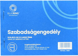 Bluering Szabadságengedély A6 50x2 Lapos B. 18-49/vx (nyomtb1849vx) - cartridge