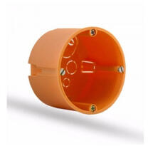 Stilo Gipszkarton doboz 1-es, d68mm, 47mm mély, narancssárga (STI1012)