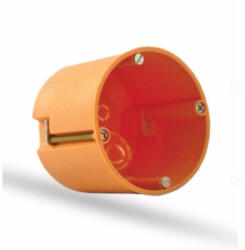 Stilo Gipszkarton doboz 1-es, d68mm, 61mm mély, narancssárga (STI1013)