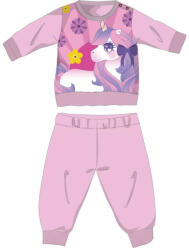  Unikornis téli vastag baba pizsama - pamut flanel pizsama - világosrózsaszín - 92