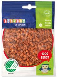 Playbox PlayBox: 5mm-es MIDI vasalható gyöngy 1000db-os világosbarna színben (2456548) - jatekshop