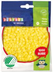 Playbox PlayBox: 5mm-es MIDI vasalható gyöngy 1000db-os pasztell sárga színben (2456519)