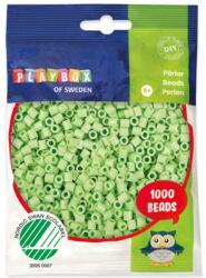 Playbox PlayBox: 5mm-es MIDI vasalható gyöngy 1000db-os pasztell zöld színben (2456524)