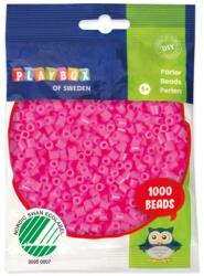 Playbox PlayBox: 5mm-es MIDI vasalható gyöngy 1000db-os pink színben (2456542)