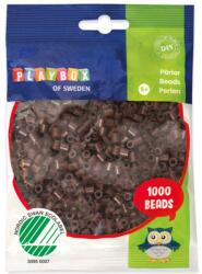 Playbox PlayBox: 5mm-es MIDI vasalható gyöngy 1000db-os barna színben (2456547) - jatekshop