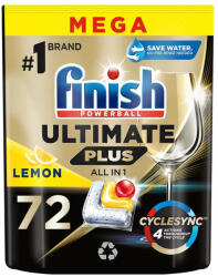 Finish Powerball Ultimate Plus All in 1 Lemon mosogatógép kapszula 72db/878g (4-724)