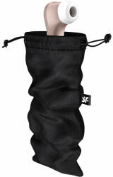 Satisfyer Treasure Bag L - szexjáték tároló táska - közepes (fekete) (4061504059501) - finomfust