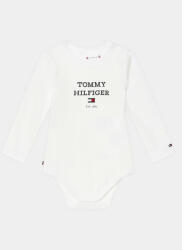 Tommy Hilfiger Body pentru copii Logo KN0KN01773 Alb
